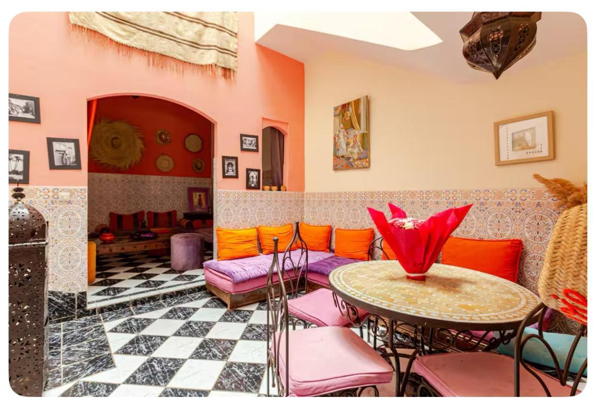 Maison Riad Traditionnel Idealement Situe A Marrakech Marakeş Dış mekan fotoğraf